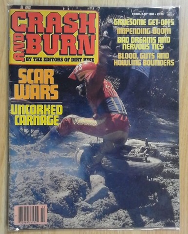 V0028: Dirt Bike: Crash & Burn: February 1980: READ DESCRIPTION